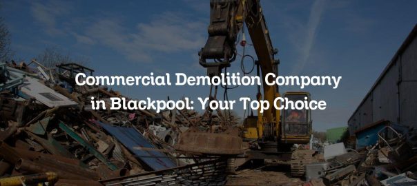 Heavy machinery clearing a demolition site for Spencer Industrial's commercial demolition services
